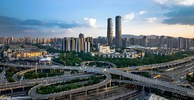 昆明地标——万达·昆明双塔