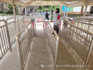 景区检票口闸机怎么选择？聚焦铁军智能四大作用和便捷通行优势