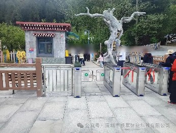 景区检票口闸机检票方案厂家：铁军智能的实时客流统计与科学依据