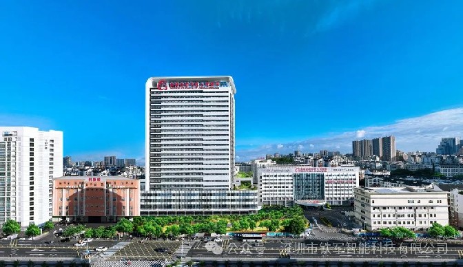 深圳龙华区人民医院-上线铁军智能闸机