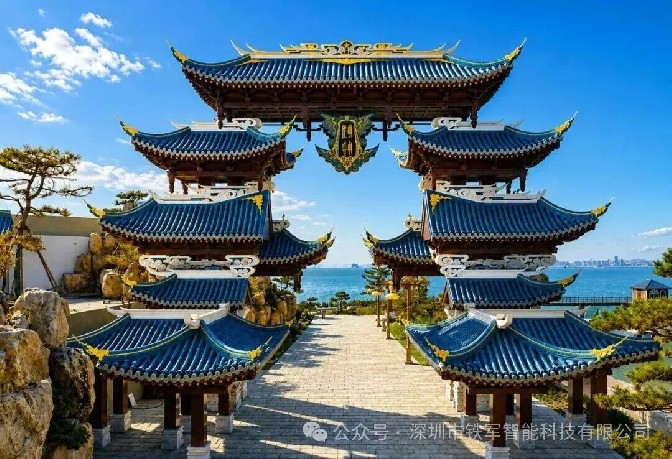 烟台新地标【崆峒胜境】主题旅游度假岛上线铁军智能景区票务闸机
