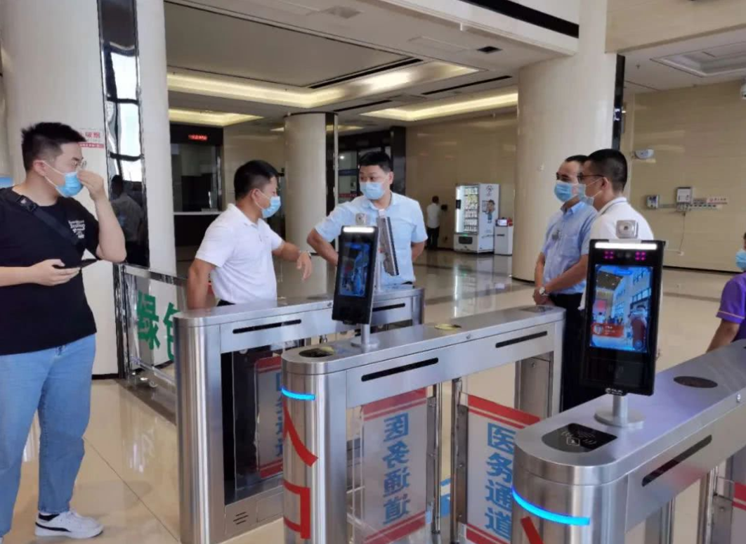 防疫智能人行通道闸机为您的城市保驾护航