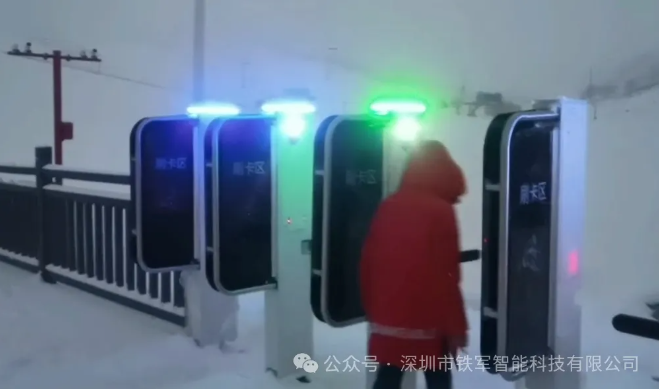 滑雪场人行通道检票闸机的特点介绍