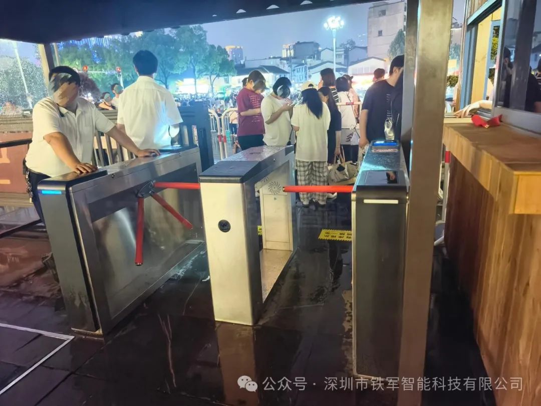 铁军智能景区检票口闸机-以军工品质赋能国家AAAAA级景区