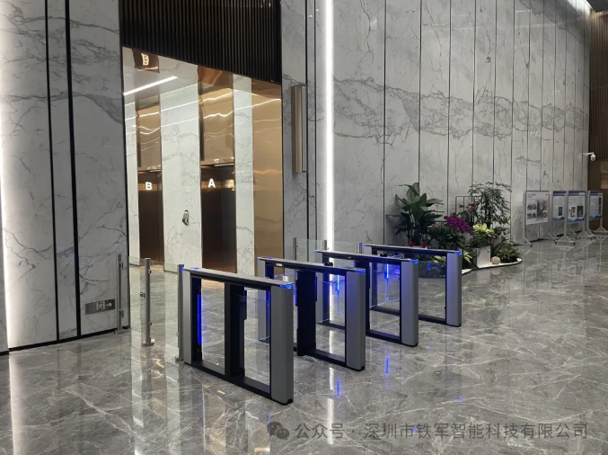 写字楼智能速通门闭合异常怎么解决？